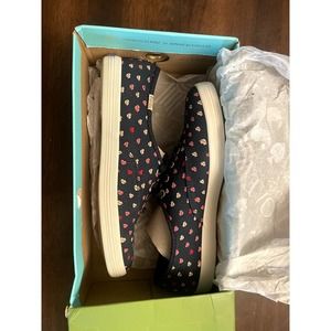 Ked for Kate Spade Champion twill lips womens canvas sneaker lips NIB size 7